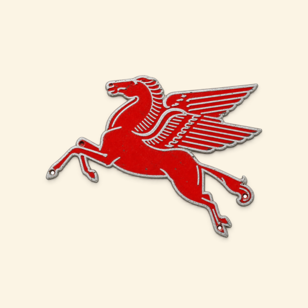 Pegasus Horse Cast Aluminum Sign